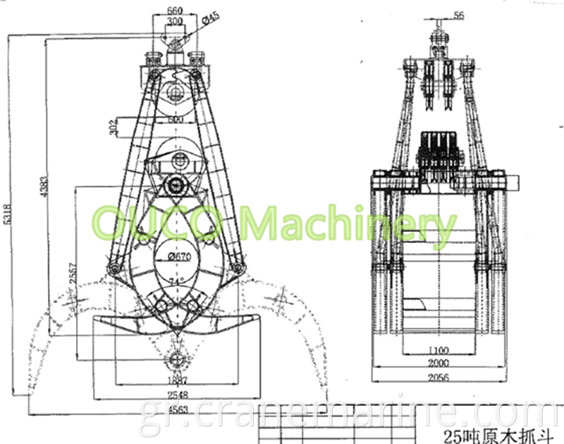 Wood Grabbing Electro Hydraulic